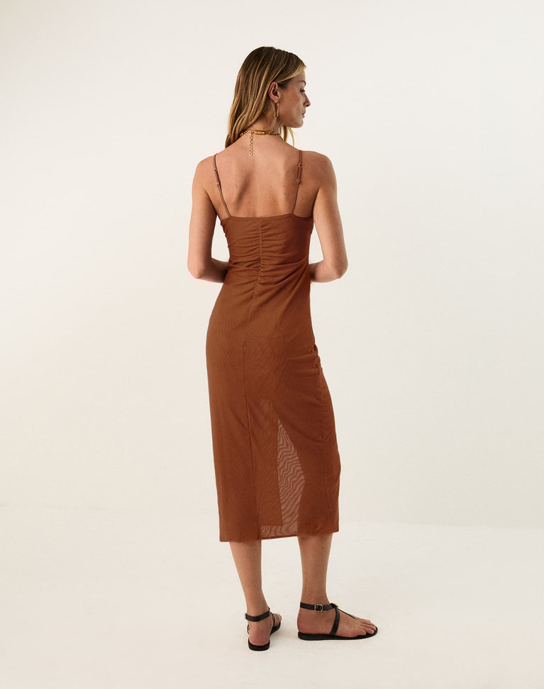 ViX Women's Anna Midi Dress - Camel