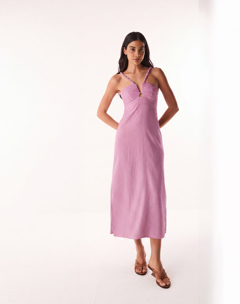 Renda Midi Dress - Floraline