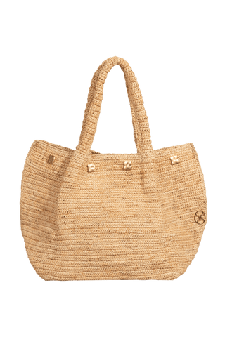 Beach Detail Bag - Natural O/S
