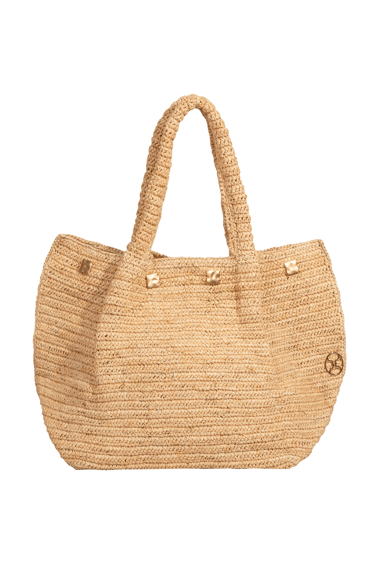Beach Detail Bag - Natural O/S
