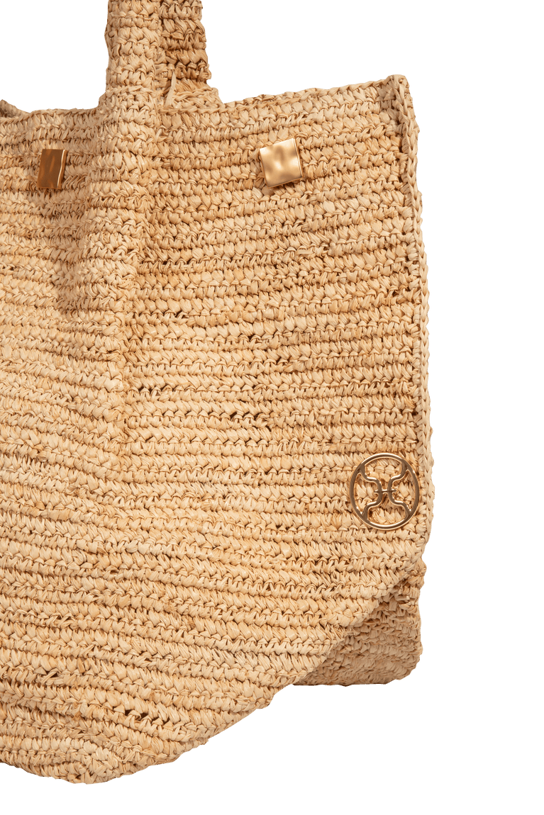 Beach Detail Bag - Natural O/S