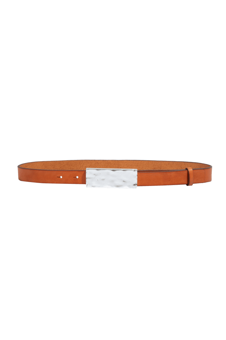 Deva Belt - Silver/Carmel XS