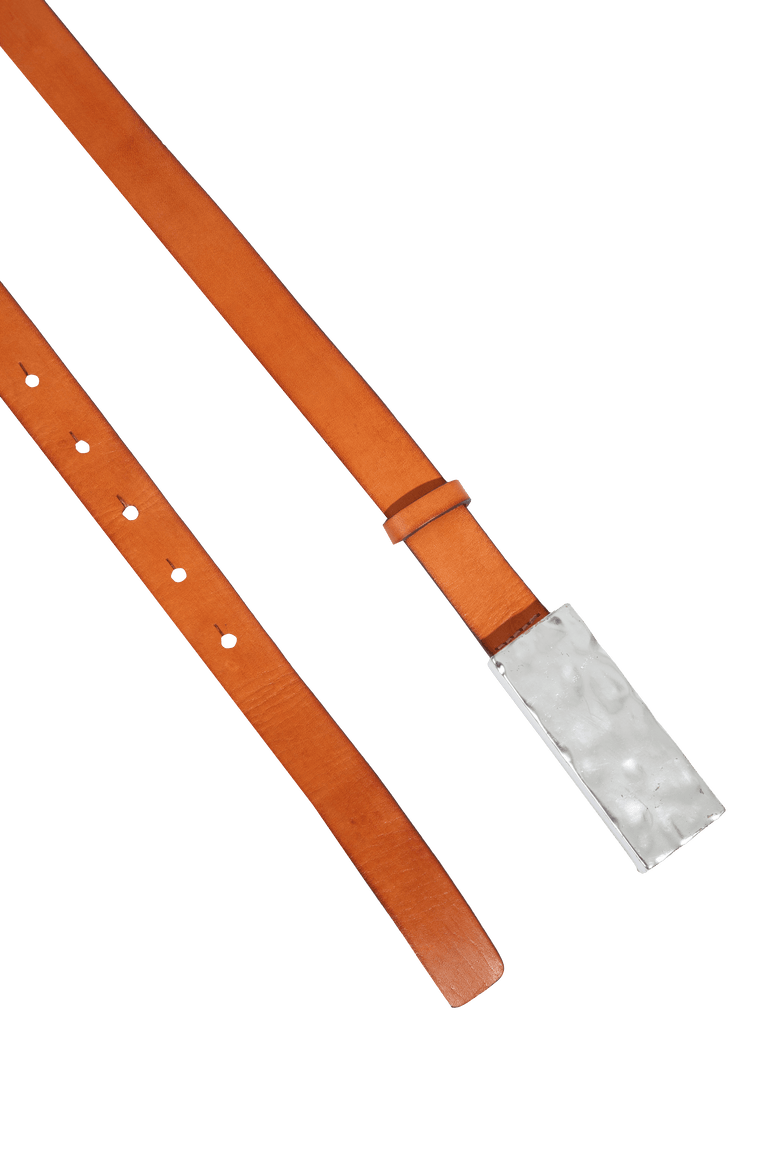 Deva Belt - Silver/Carmel XS