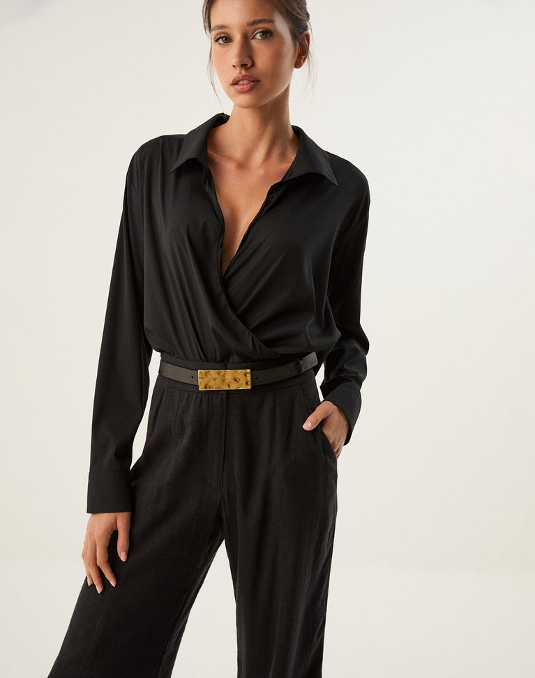 Deva Belt - Gold/Black XS