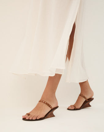 Olivia Sandals  - Caramel