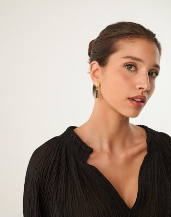 Lia Earrings - Gold