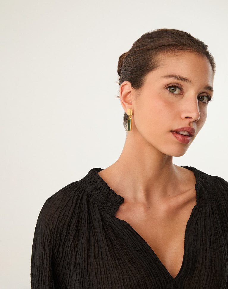 Lia Earrings - Gold O/S