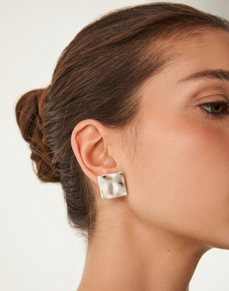 Haya Earrings - Silver O/S