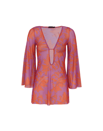 Lidi Short Cover Up - Coralshell