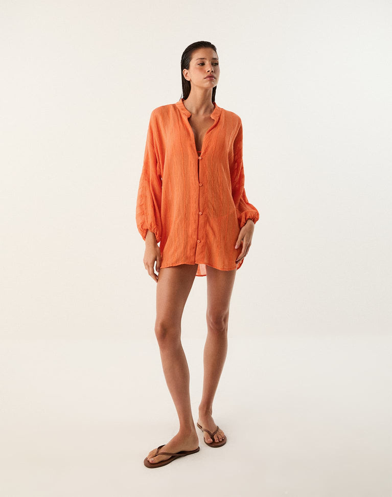 Yana Long Sleeve Blouse - Sundream XS