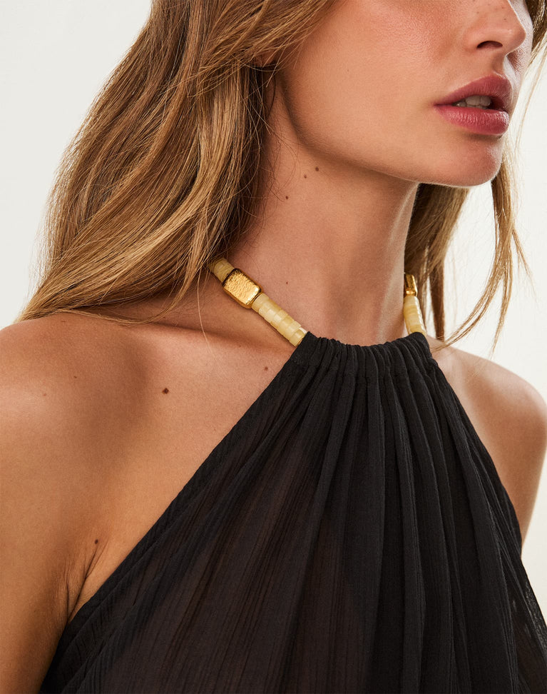 Cloe Long Cover Up - Black XS