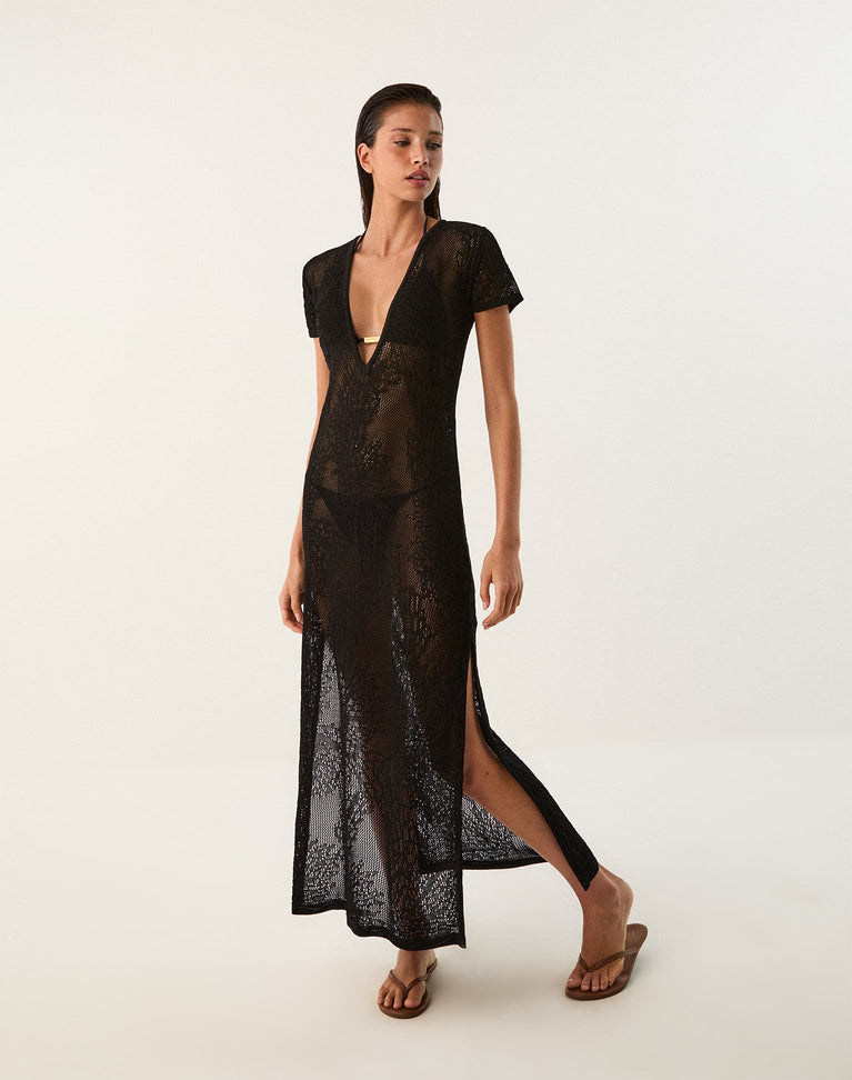 Eiman Long Cover Up - Black XS