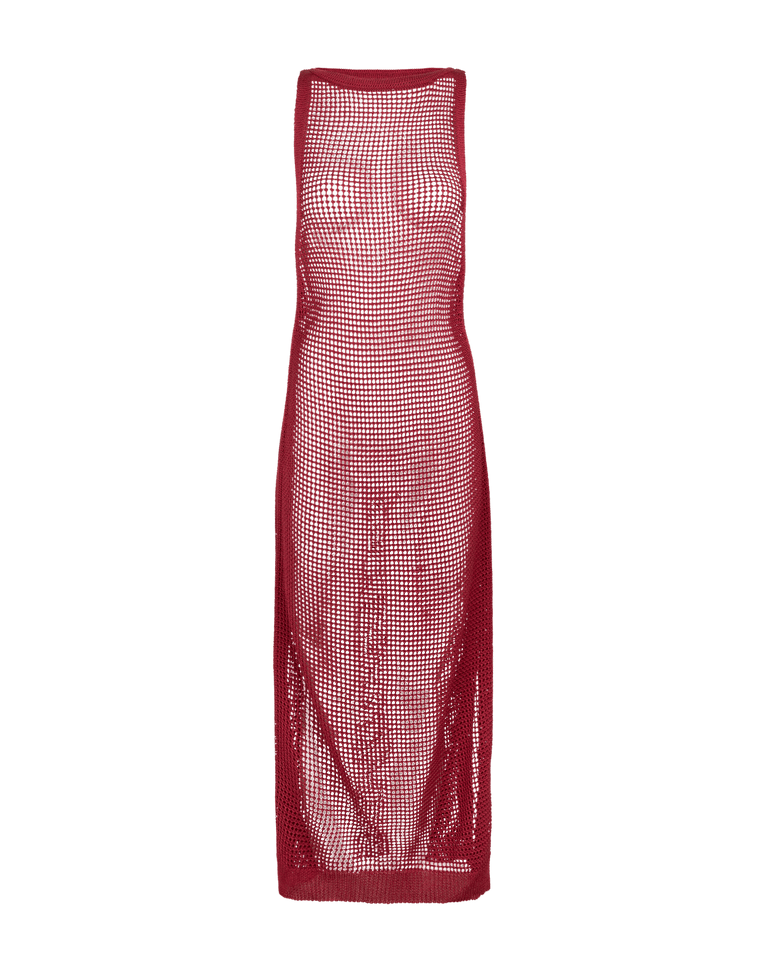Knit Hanna Long Cover Up - Burgeon XS