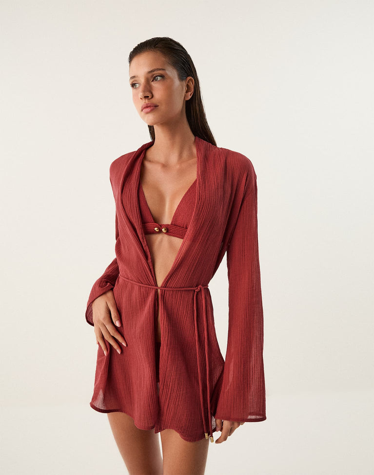 Yana Short Cover Up - Burgeon XS