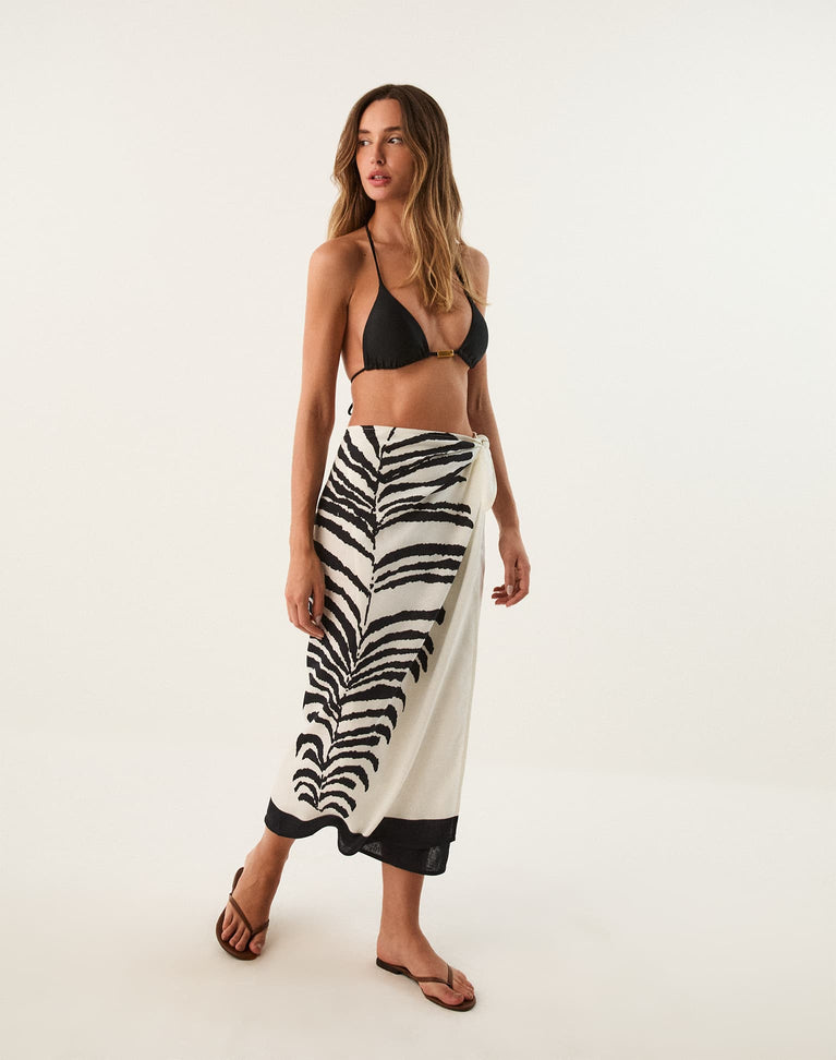 Flora Pareo Skirt - Caribea XS