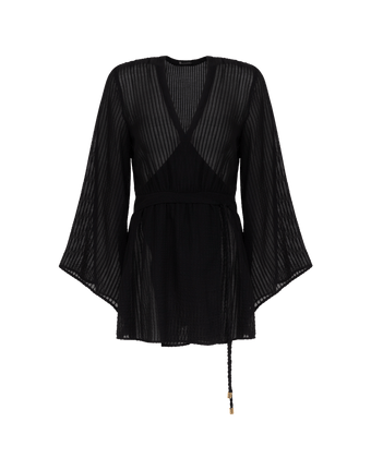 Winnie Short Cover Up - Black