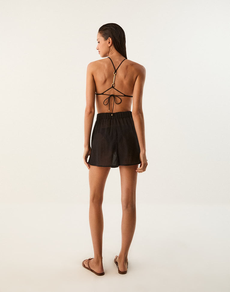 Knit Erika Short Cover Up - Bowie XS