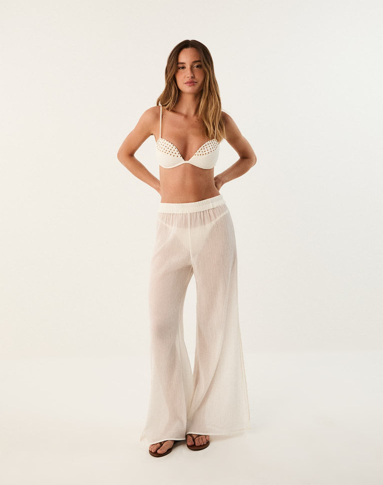 Cecila Pants - Off White XS