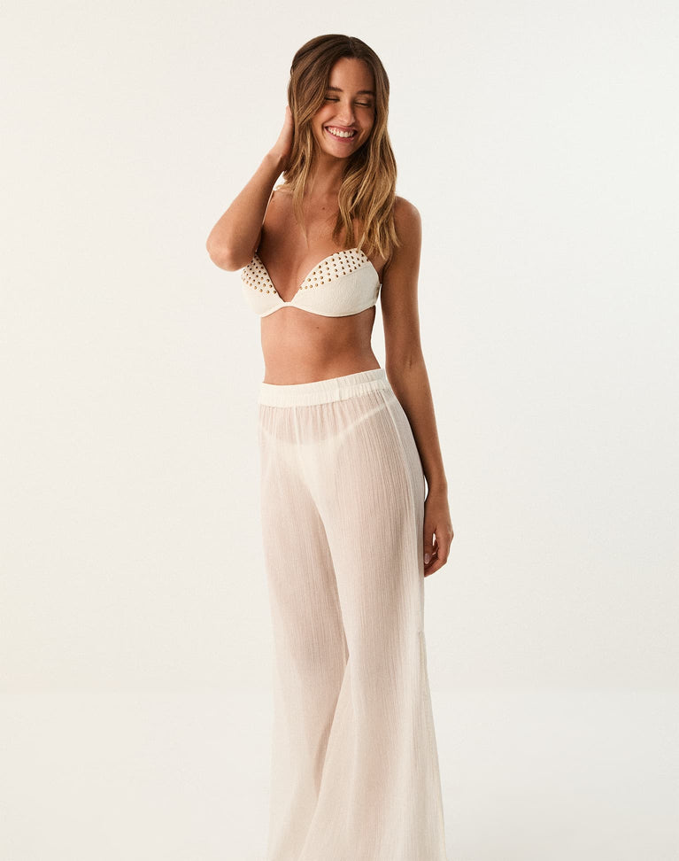 Cecila Pants - Off White XS