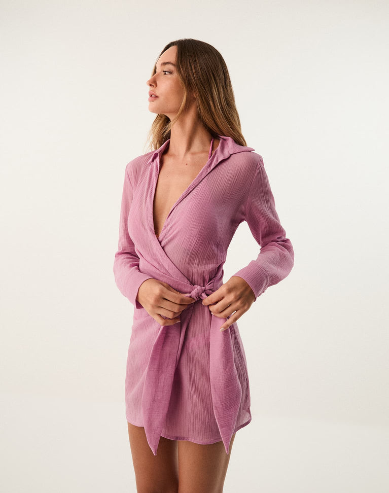 Lia Short Cover Up - Floraline XS