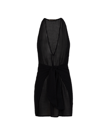 Ida Short Cover Up - Black