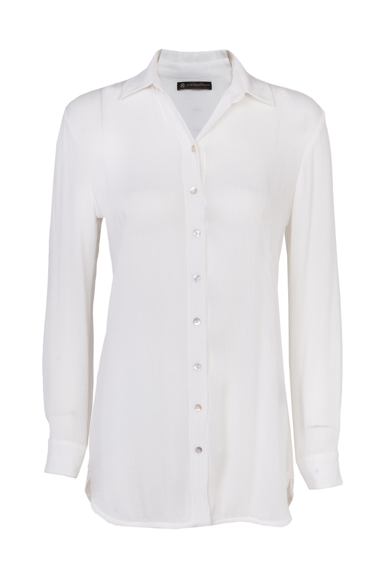 Mila Blouse Cover Up - Off White