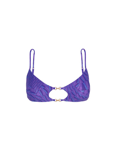 Lily lurex violet - Beliza Swimwear