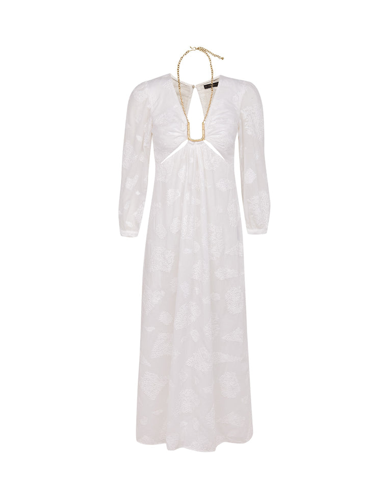 Amelie Midi Dress - Off White