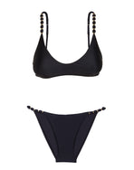 Beads String Bottom - Black Swim - Bikini Bottoms CLS 