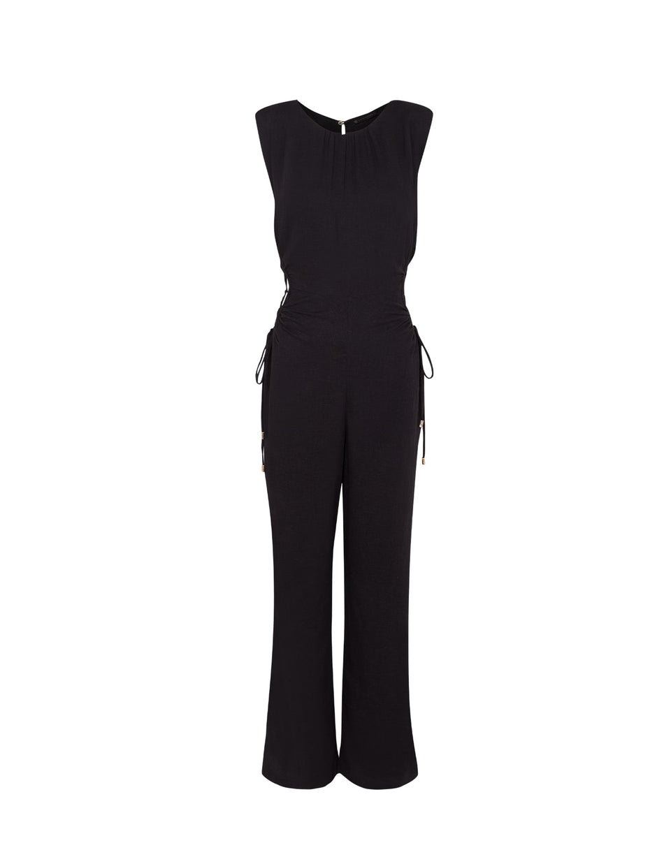 Carina Detail Jumpsuit (Final Sale) - Black