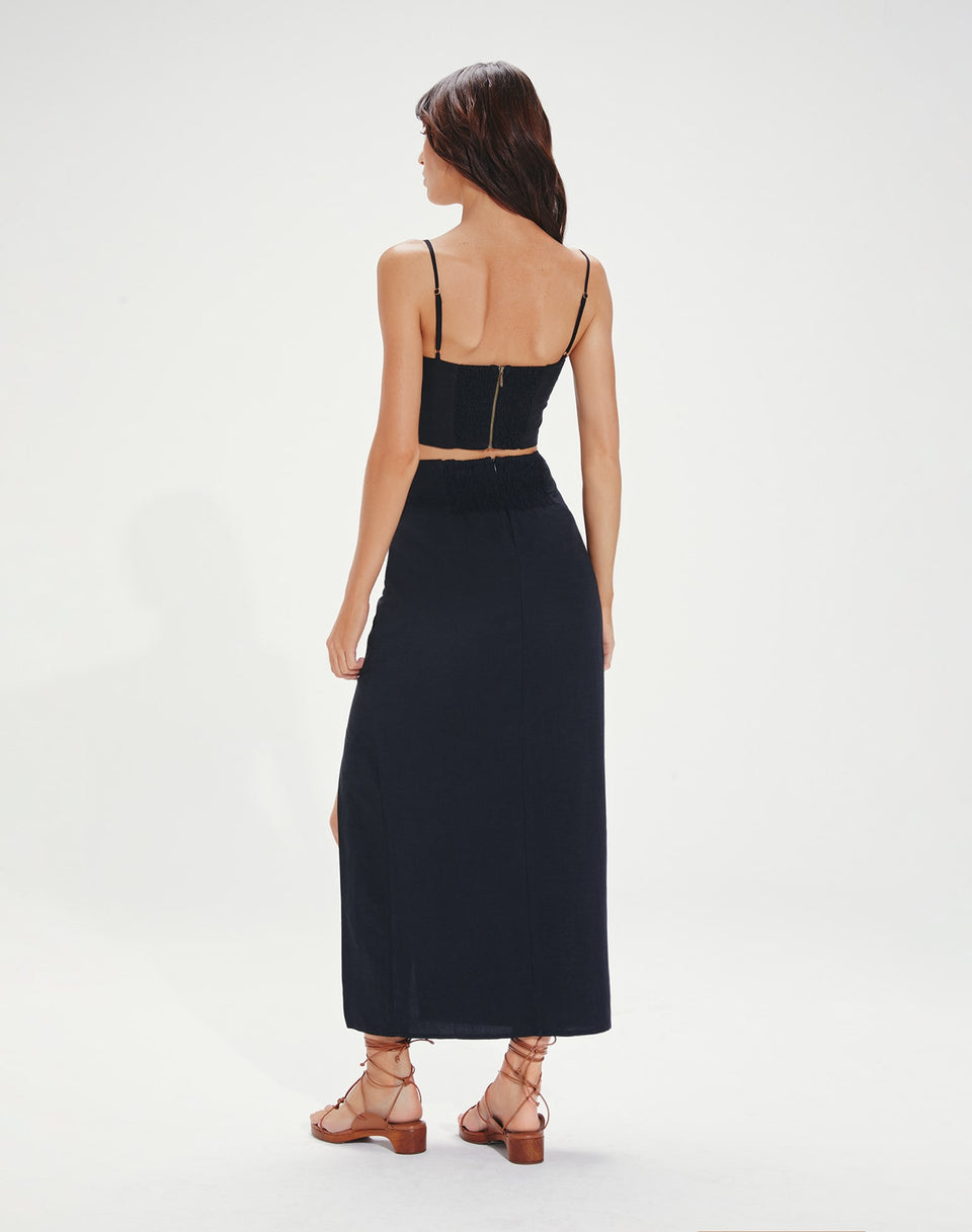 Clara Long Skirt (Final Sale) - Black