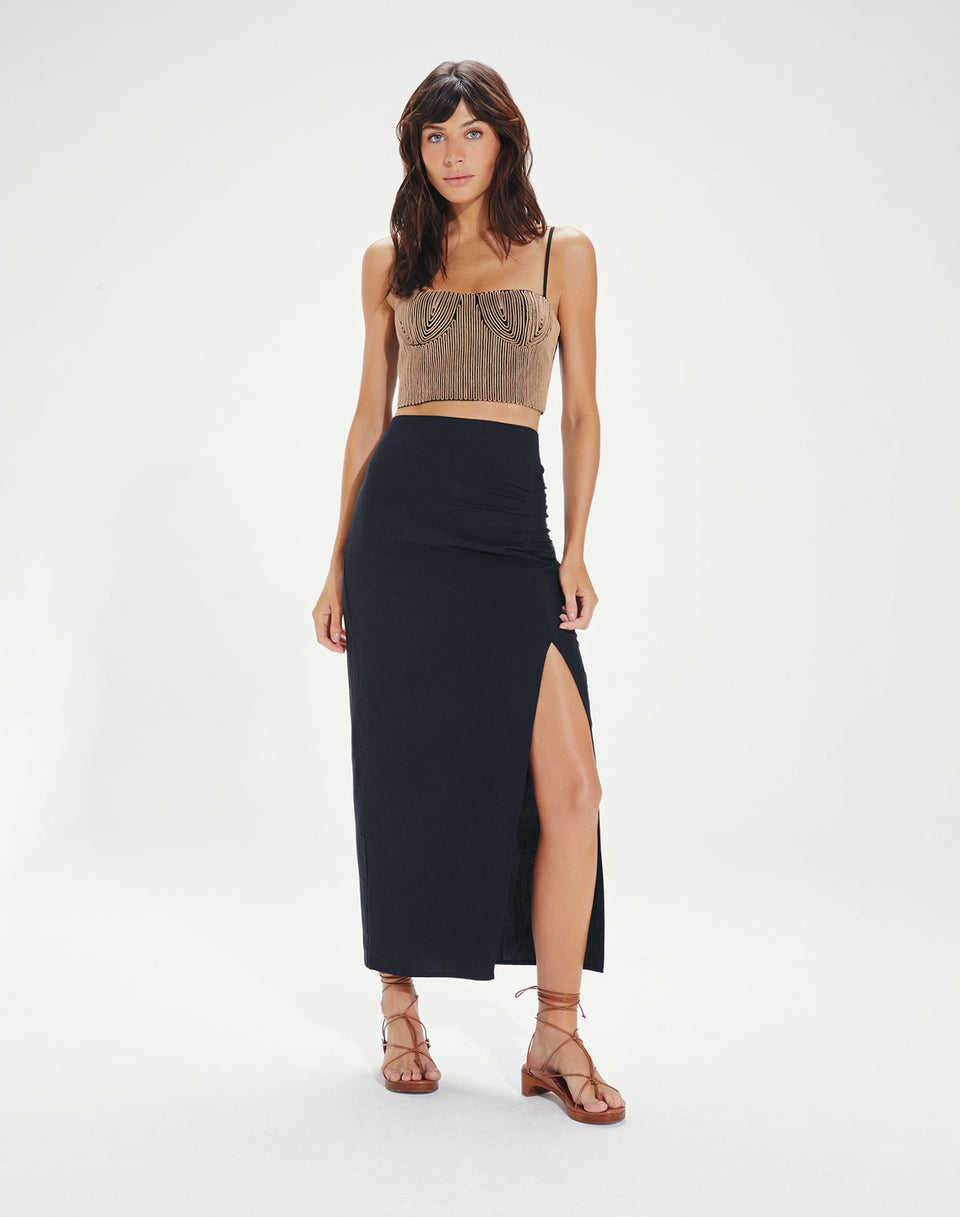 Clara Long Skirt (Final Sale) - Black