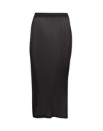 Emma Midi Skirt - Black