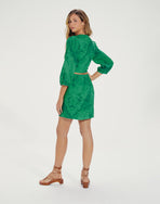 Gracie Detail Short Dress - Tamale Cactus