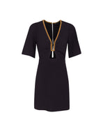 Iara Detail Short Dress (exchange only) - Black