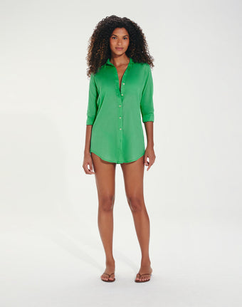 Juliana Short Cover Up (Final Sale) - Cactus