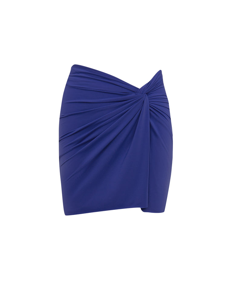Karen Mini Pareo Skirt - Lazuli