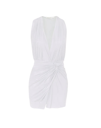 Karina Mini Cover Up - White