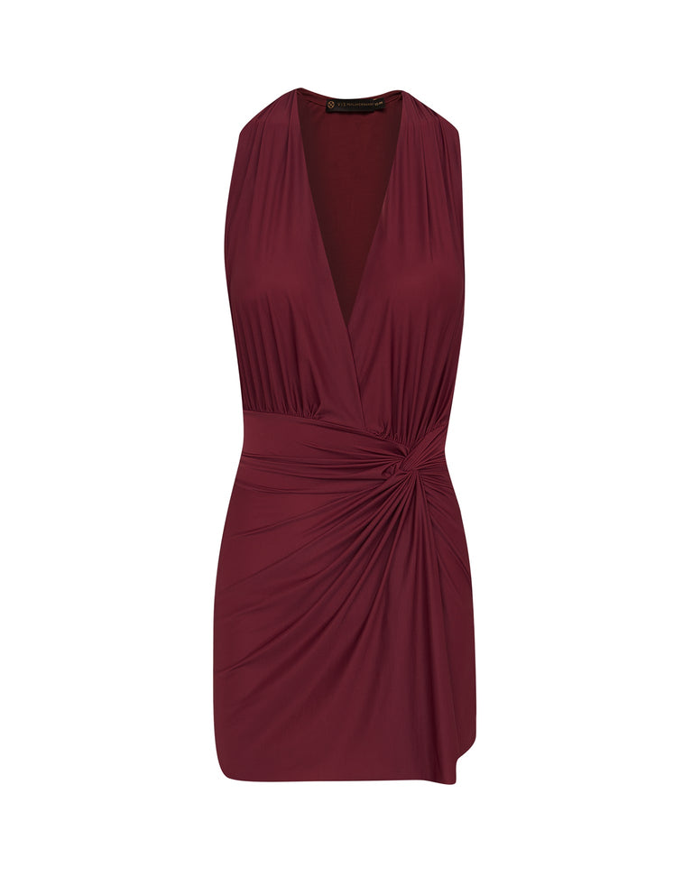 Karina Mini Cover Up - Cranberry