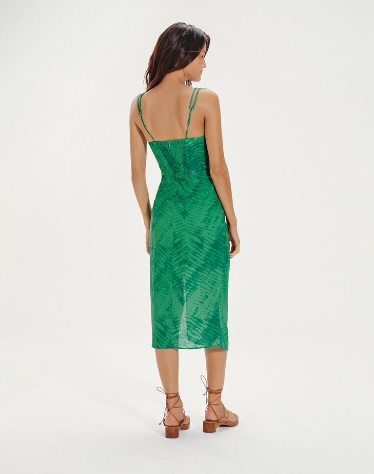 Kate Midi Dress (exchange only) - Tamale Cactus