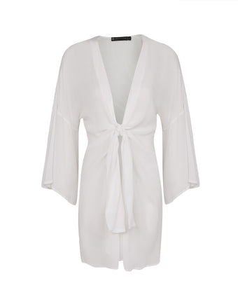Perola Short Cover Up - Off White