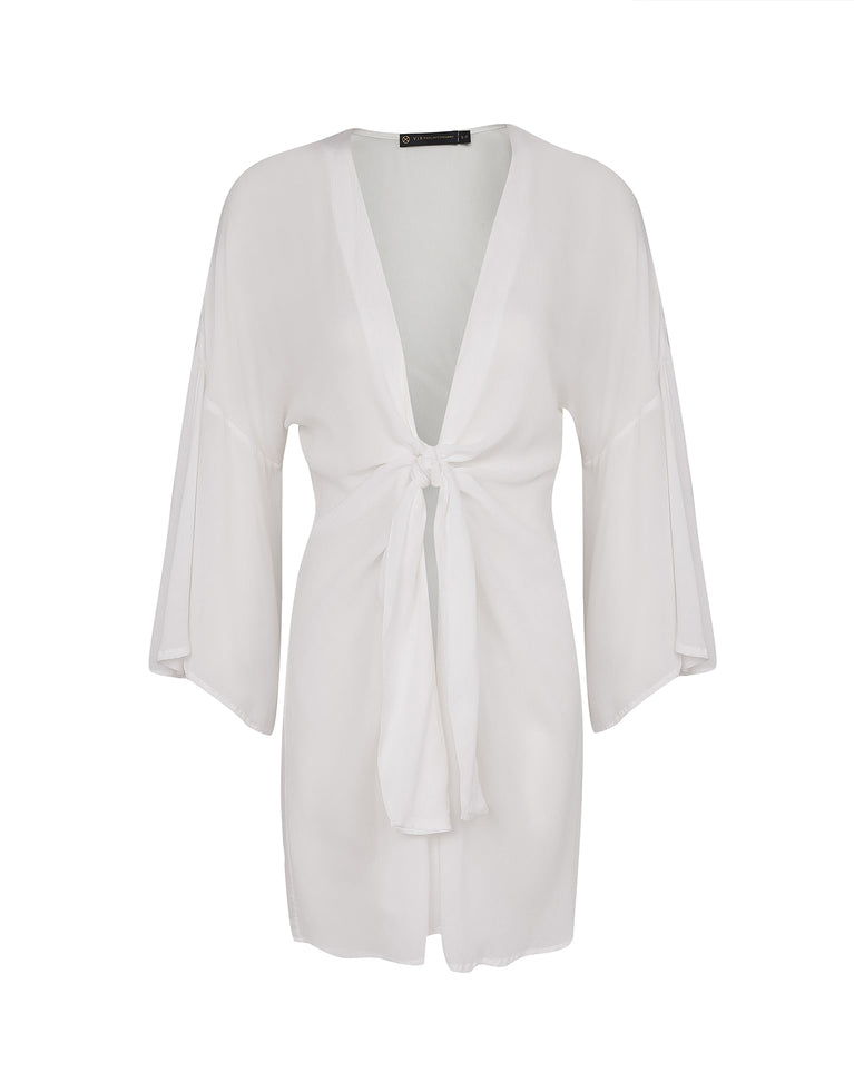 Perola Short Cover Up - Off White