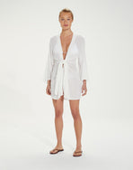 Perola Short Cover Up - Off White