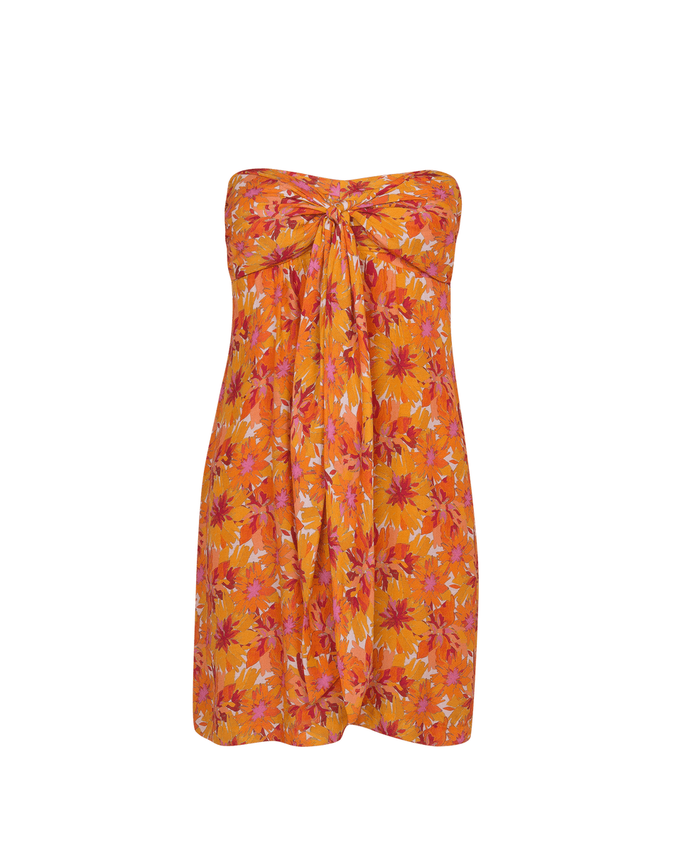 Chloe Mini Dress (Final Sale) - Lowana Mustard