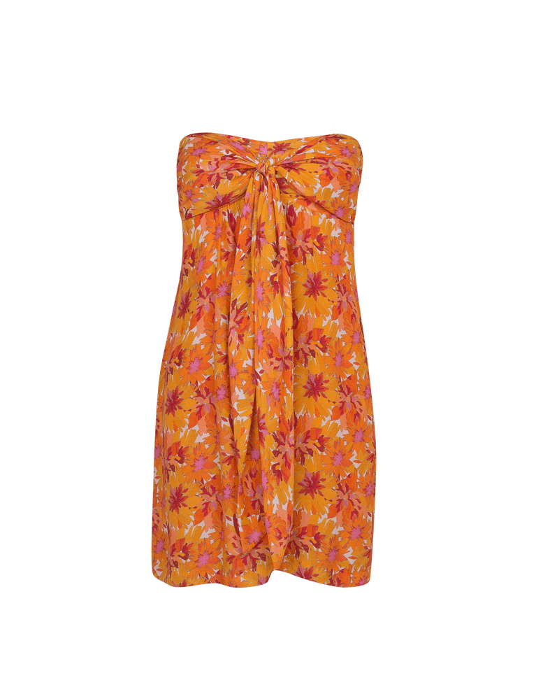 Chloe Mini Dress (Final Sale) - Lowana Mustard